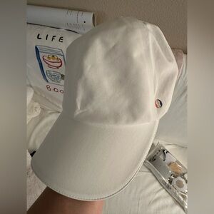 Lululemon Athletica White Cap with Multicolor Logo